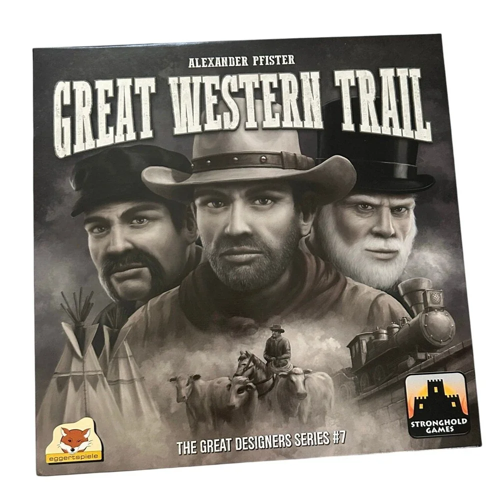 Great Western Trail Board Game Stronghold Alexander Pfister New Open Box